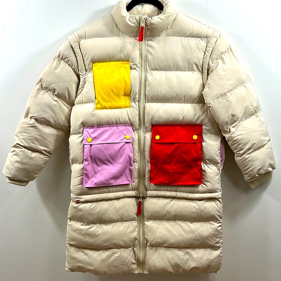 🆕LEGOxTarget>Women’s Puffer Jacket removable sleeves NWT - Picture 4 of 9
